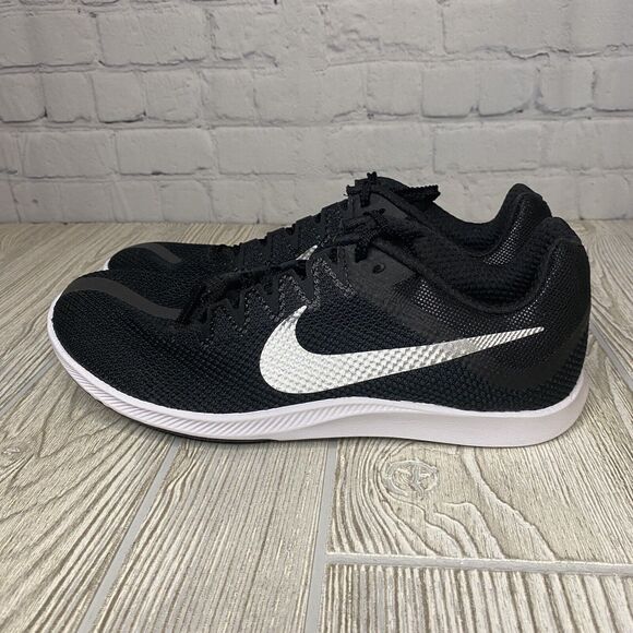 Nike Zoom Rival Distance Track Shoes Men’s 10 Black DC8725-001 Spikes New - Picture 5 of 8